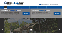 Desktop Screenshot of memberhomeloan.com
